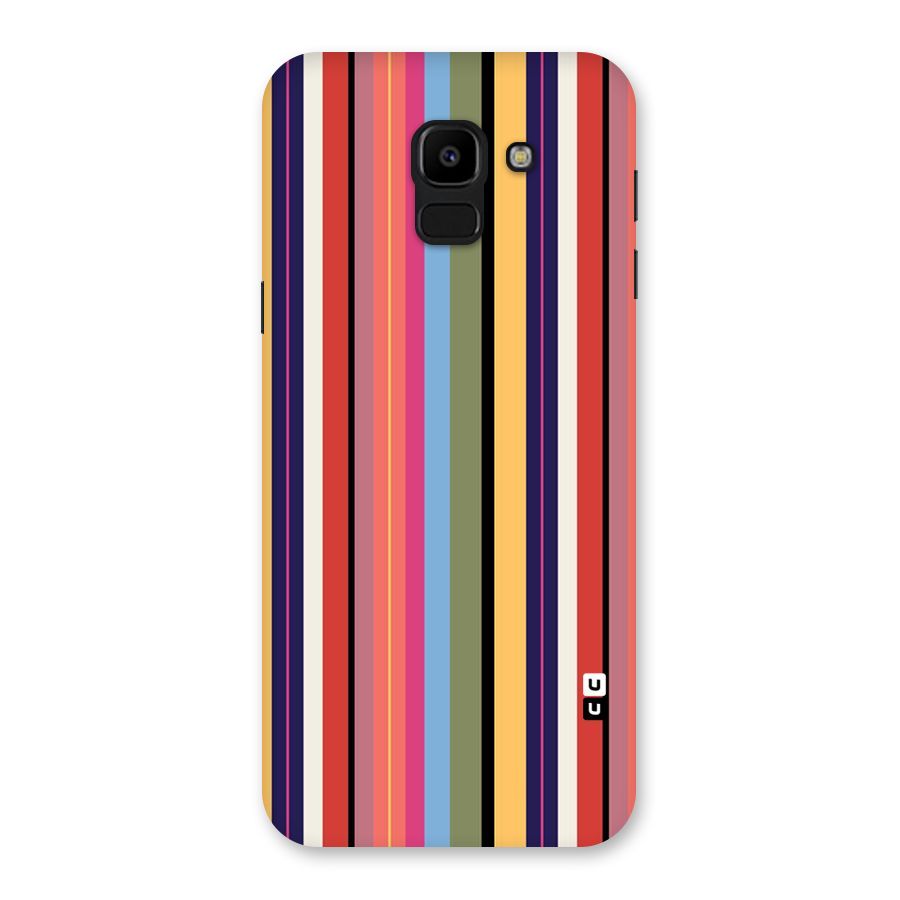 Wrapping Stripes Back Case for Galaxy J6