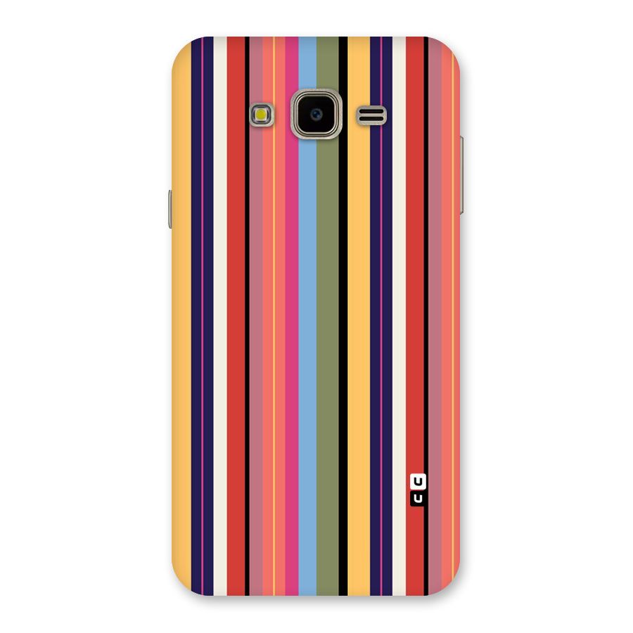 Wrapping Stripes Back Case for Galaxy J7 Nxt