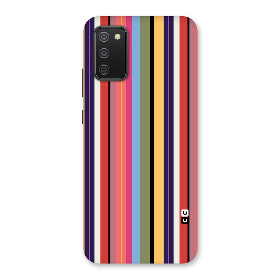 Wrapping Stripes Back Case for Galaxy M02s