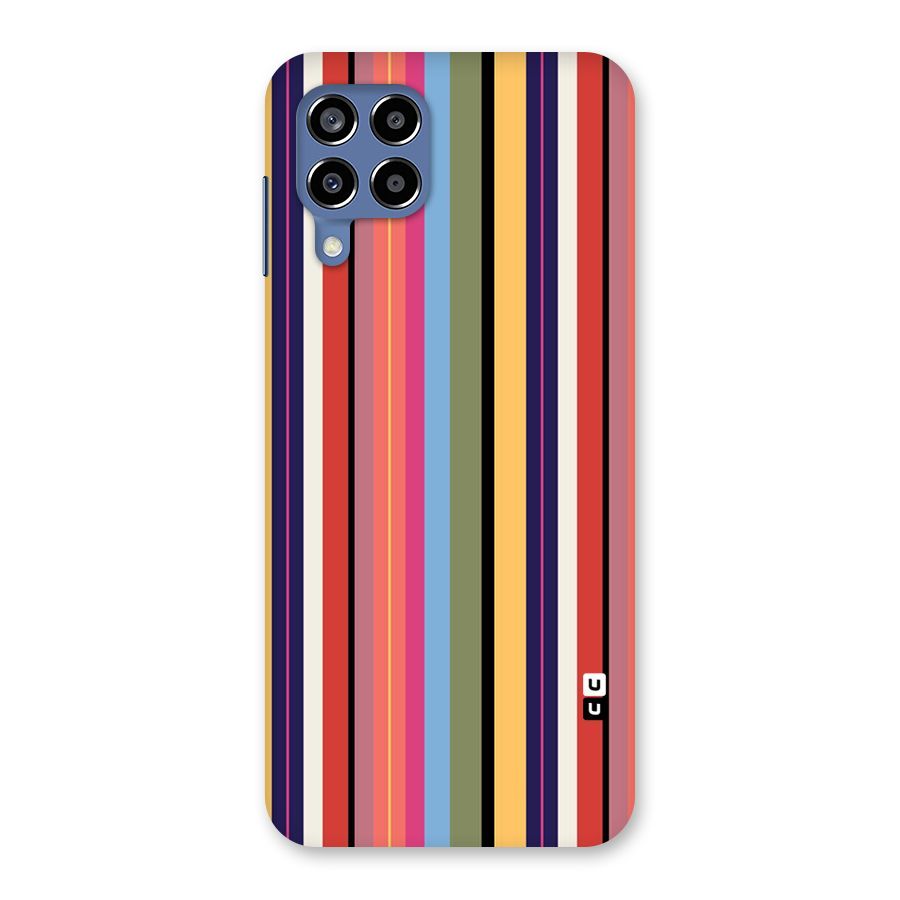 Wrapping Stripes Back Case for Galaxy M53 5G