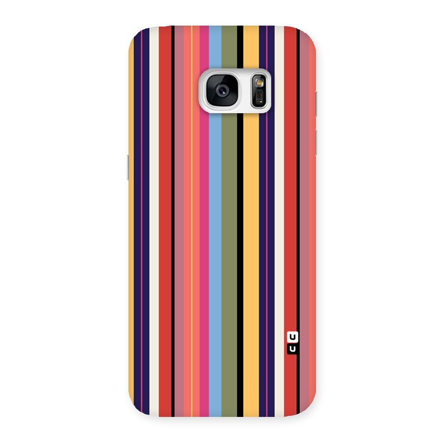 Wrapping Stripes Back Case for Galaxy S7 Edge