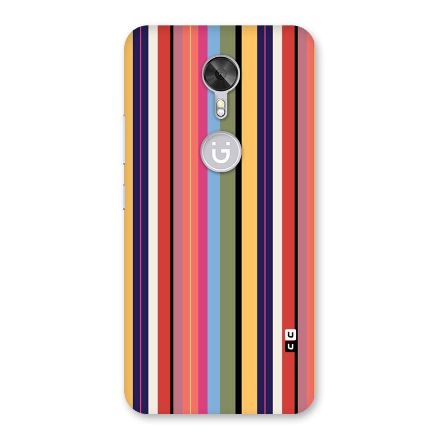 Wrapping Stripes Back Case for Gionee A1
