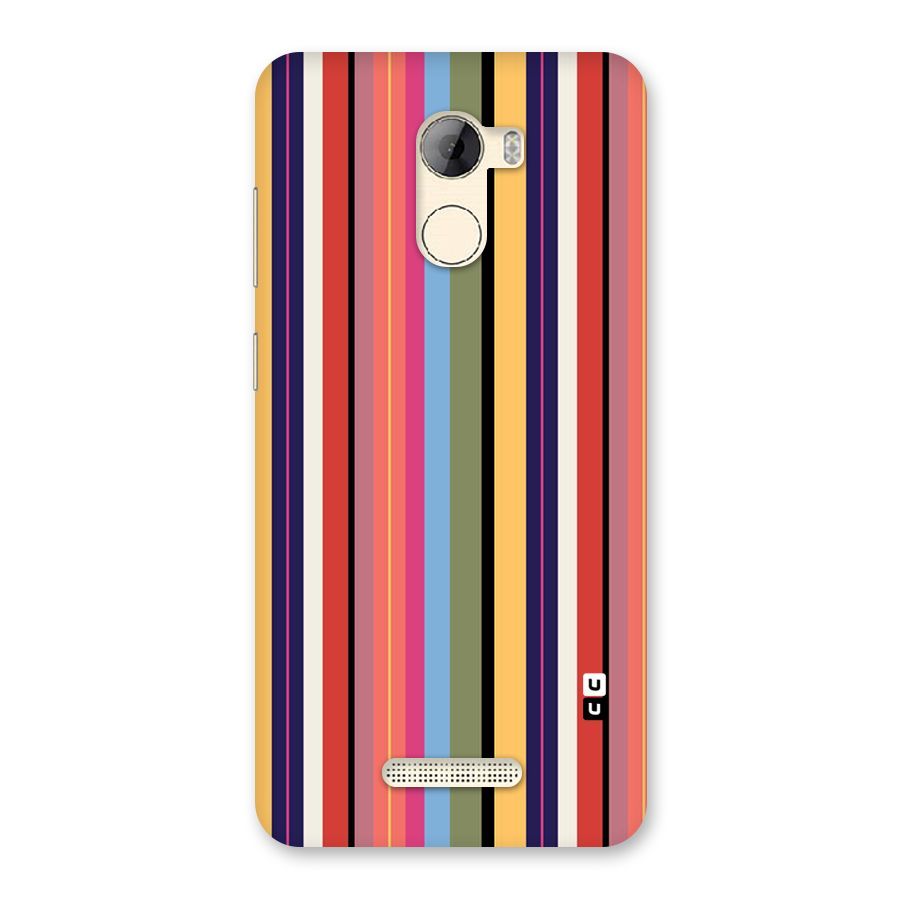 Wrapping Stripes Back Case for Gionee A1 LIte