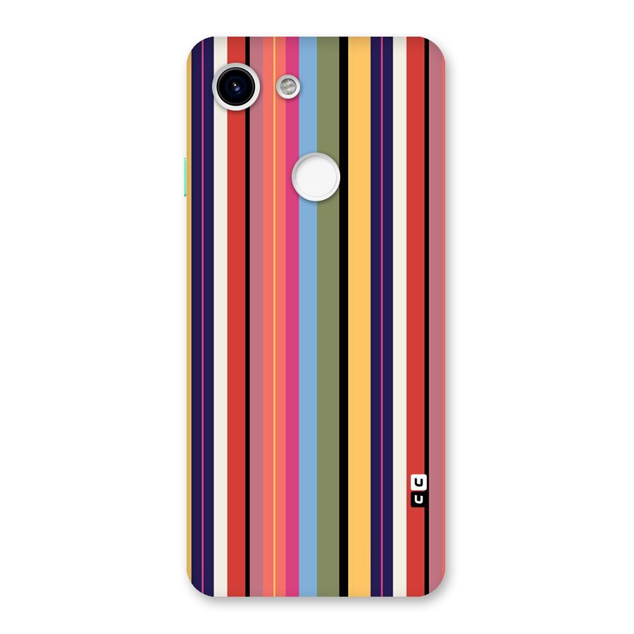 Wrapping Stripes Back Case for Google Pixel 3