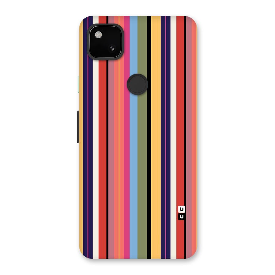 Wrapping Stripes Back Case for Google Pixel 4a
