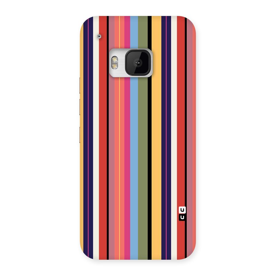 Wrapping Stripes Back Case for HTC One M9