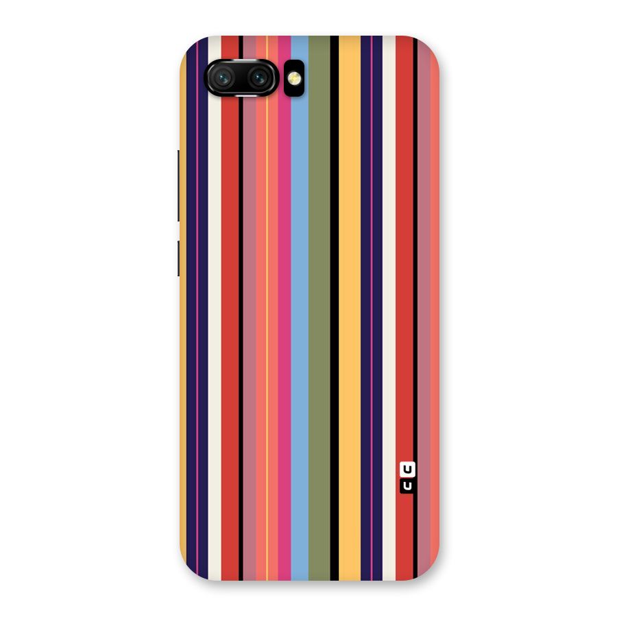 Wrapping Stripes Back Case for Honor 10