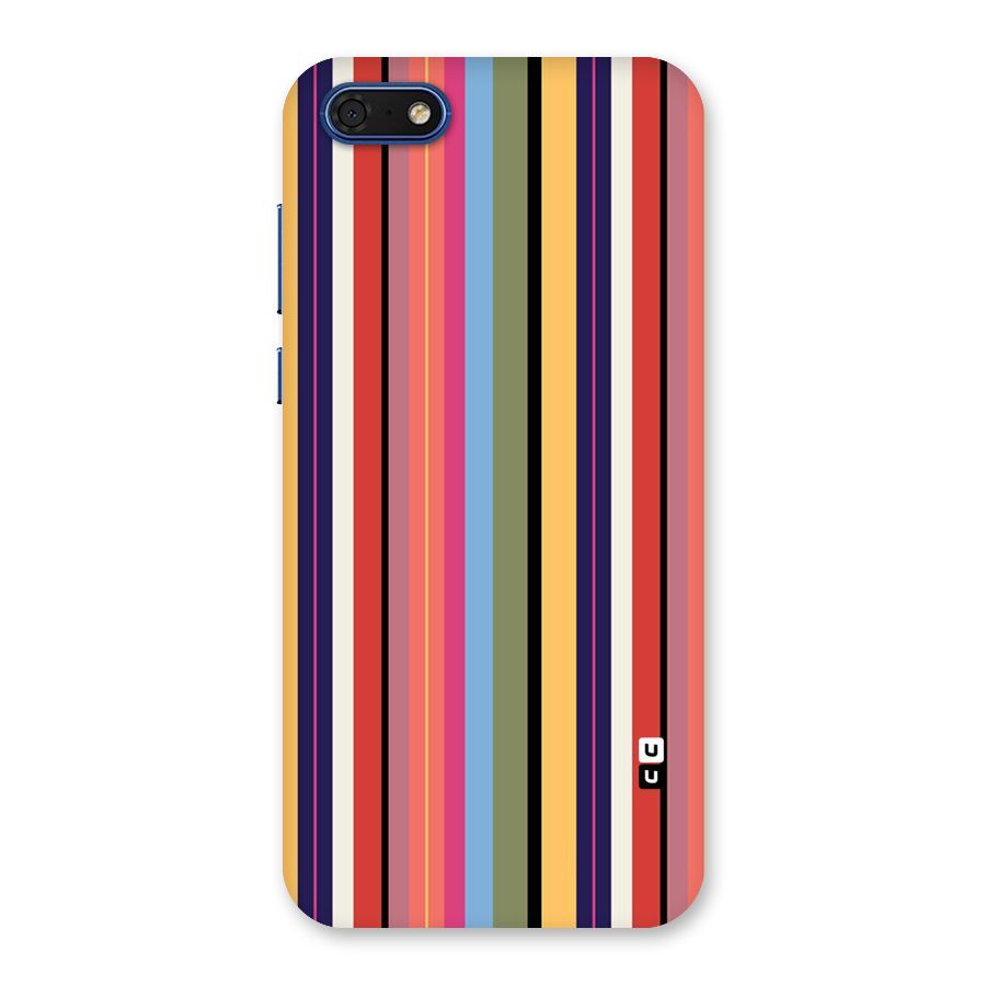 Wrapping Stripes Back Case for Honor 7s