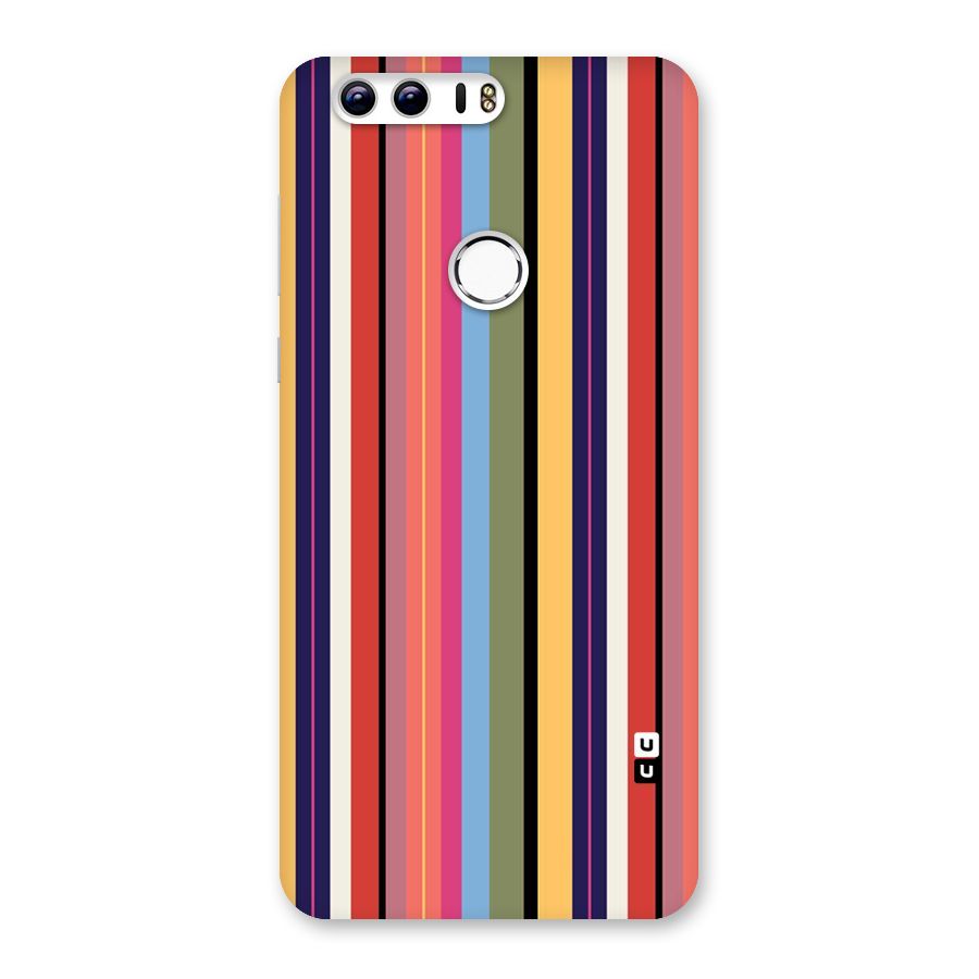 Wrapping Stripes Back Case for Honor 8
