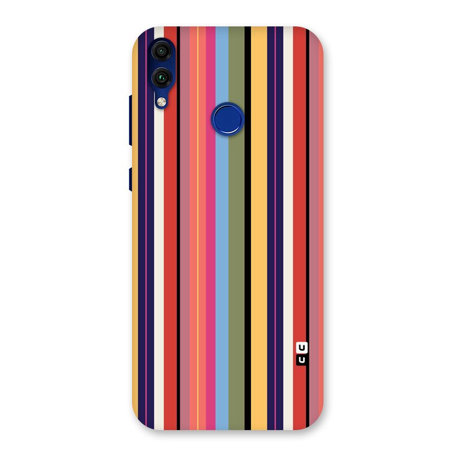 Wrapping Stripes Back Case for Honor 8C