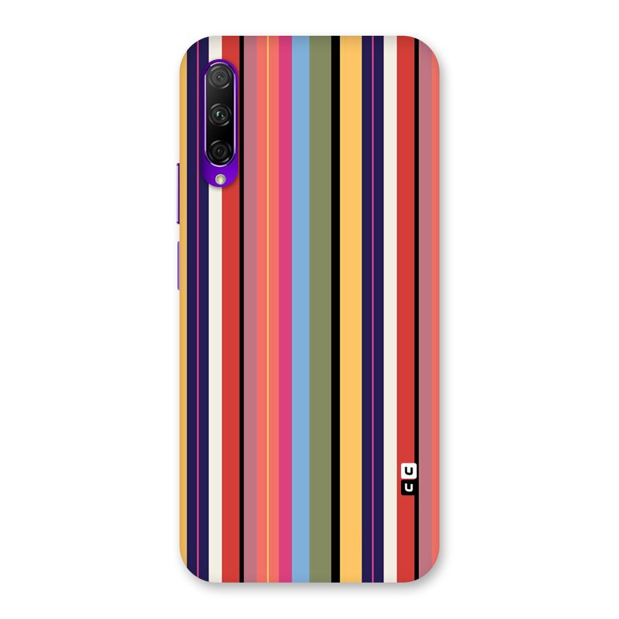 Wrapping Stripes Back Case for Honor 9X Pro