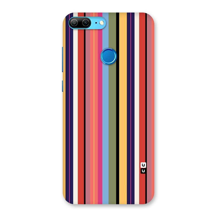 Wrapping Stripes Back Case for Honor 9 Lite