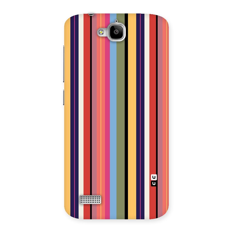 Wrapping Stripes Back Case for Honor Holly