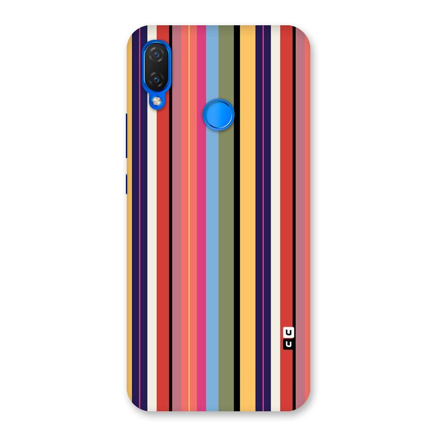 Wrapping Stripes Back Case for Huawei P Smart+