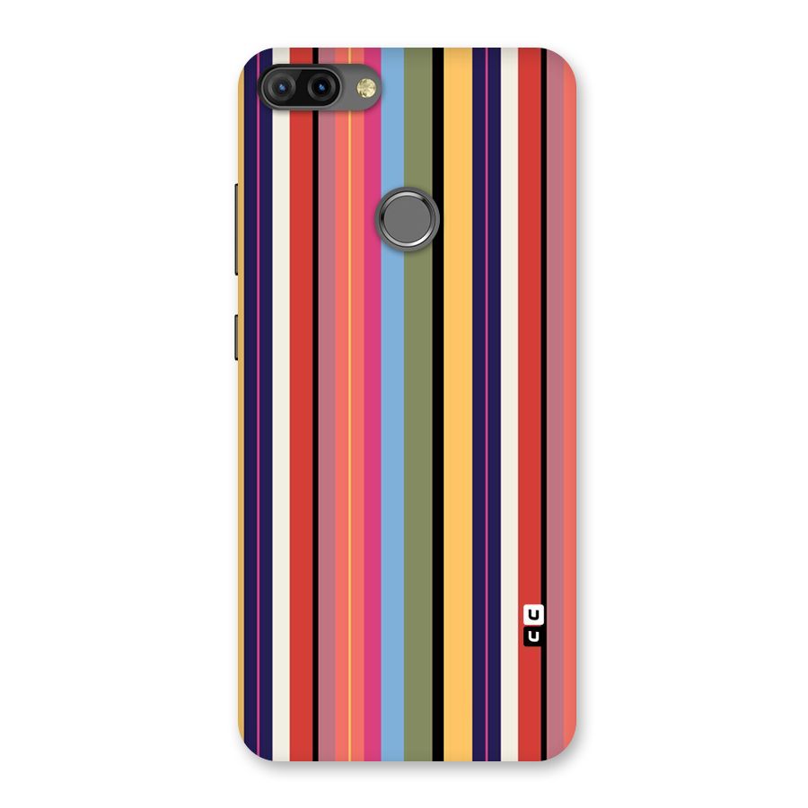 Wrapping Stripes Back Case for Infinix Hot 6 Pro