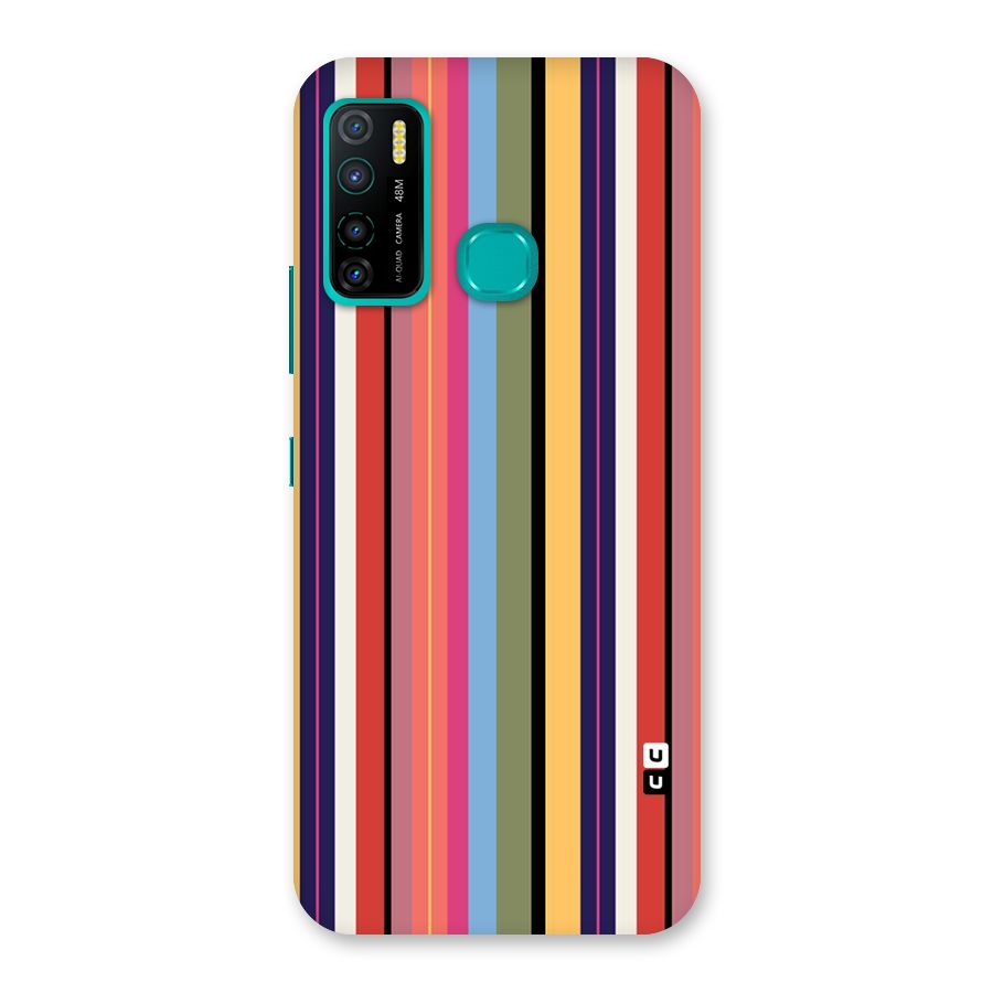 Wrapping Stripes Back Case for Infinix Hot 9 Pro