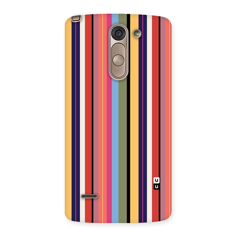 Wrapping Stripes Back Case for LG G3 Stylus