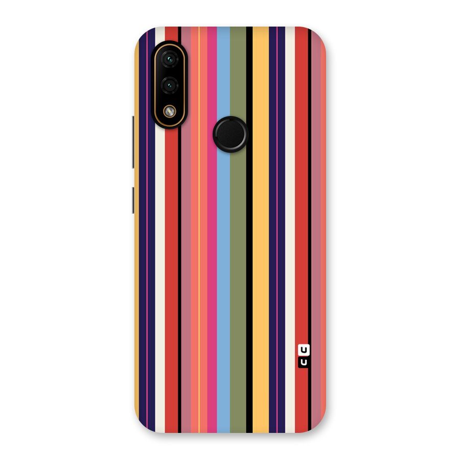 Wrapping Stripes Back Case for Lenovo A6 Note