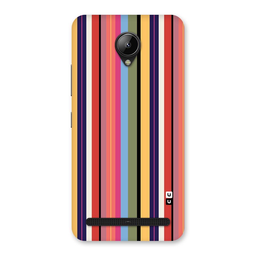 Wrapping Stripes Back Case for Lenovo C2