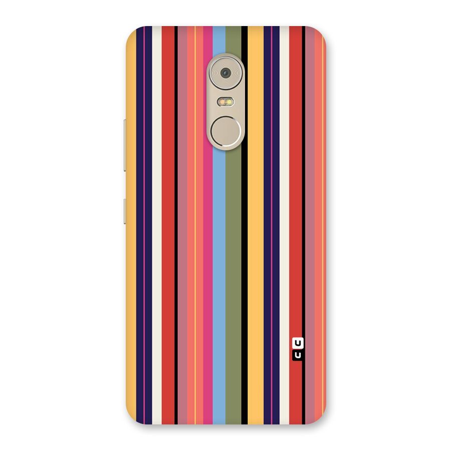 Wrapping Stripes Back Case for Lenovo K6 Note