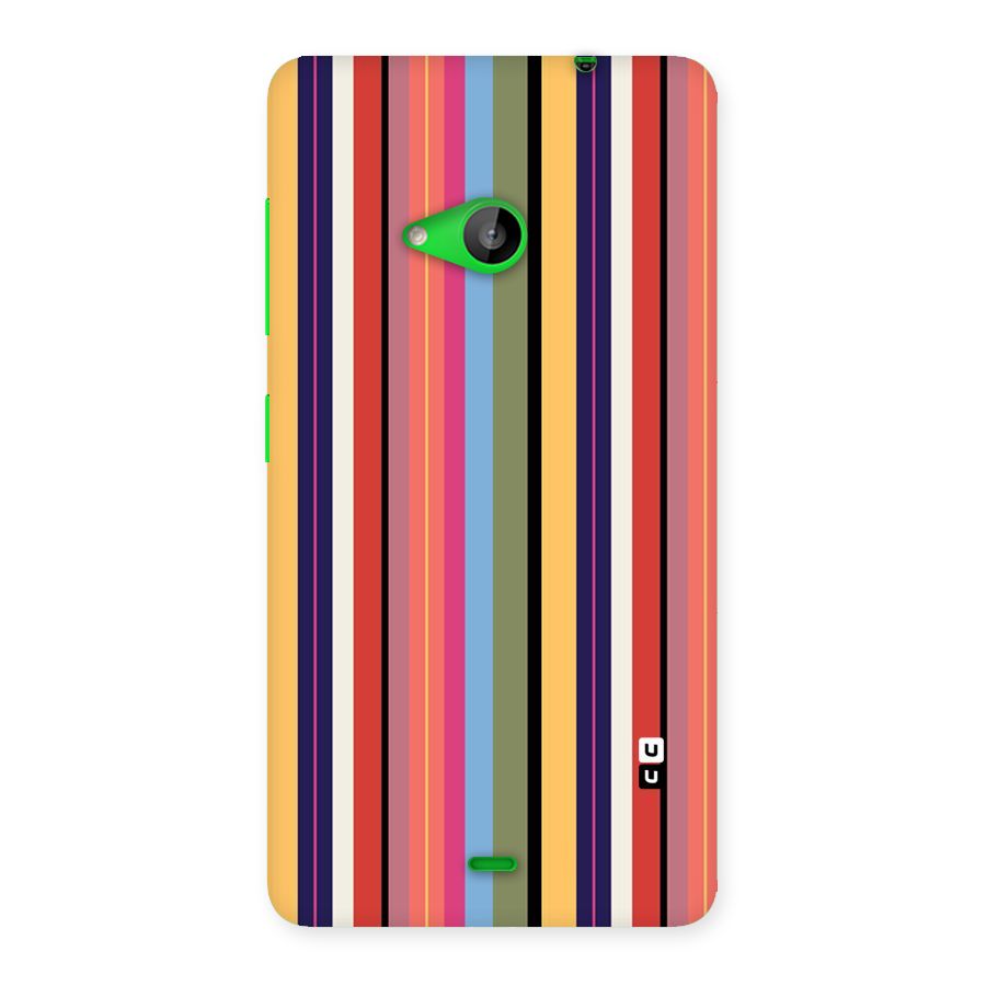Wrapping Stripes Back Case for Lumia 535