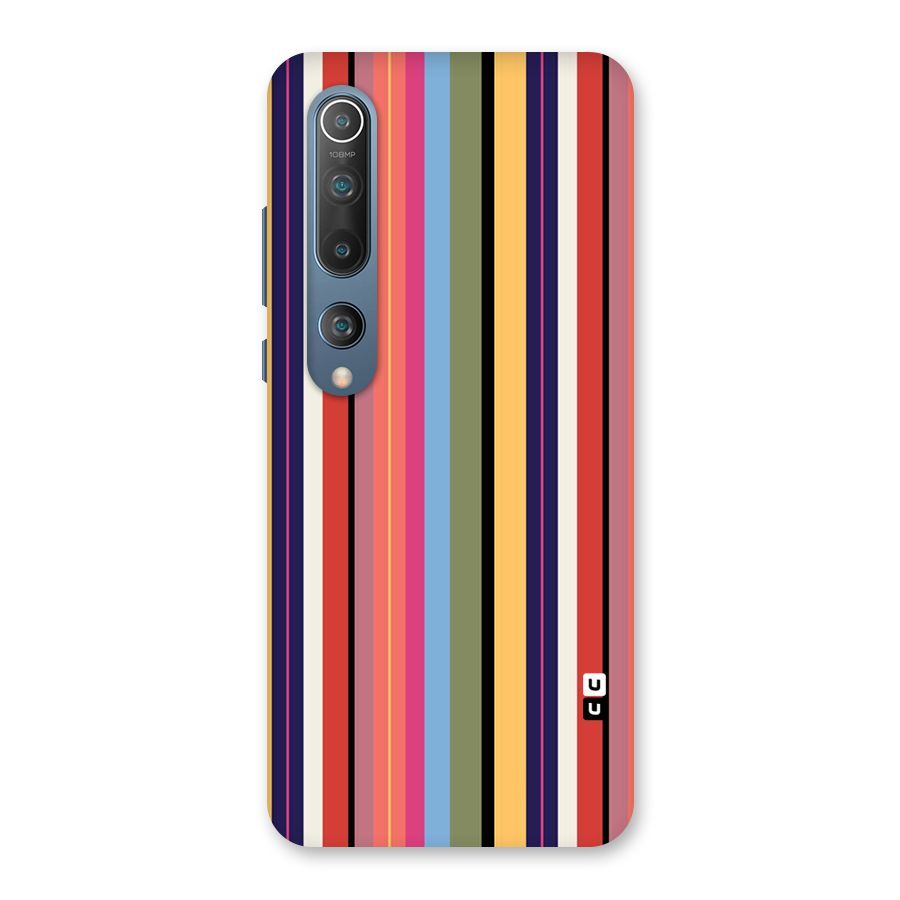 Wrapping Stripes Back Case for Mi 10