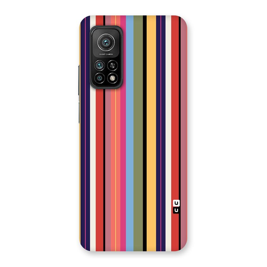 Wrapping Stripes Back Case for Mi 10T 5G