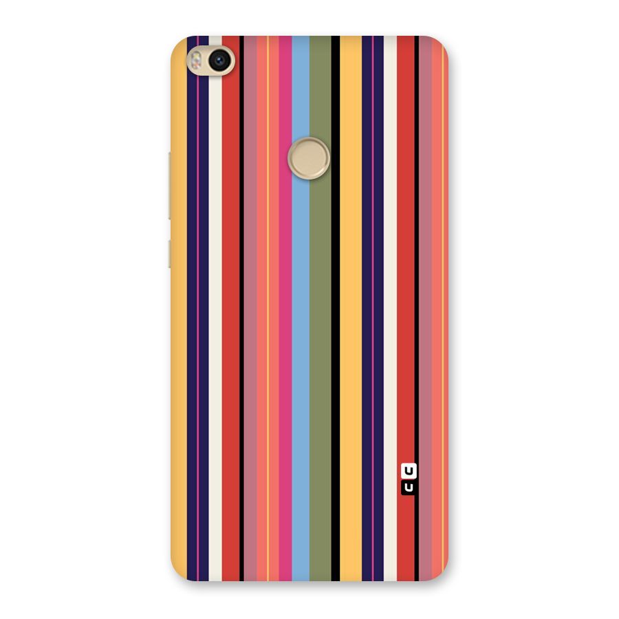 Wrapping Stripes Back Case for Mi Max 2