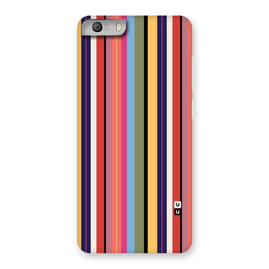 Wrapping Stripes Back Case for Micromax Canvas Knight 2