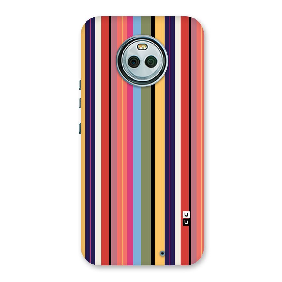 Wrapping Stripes Back Case for Moto X4