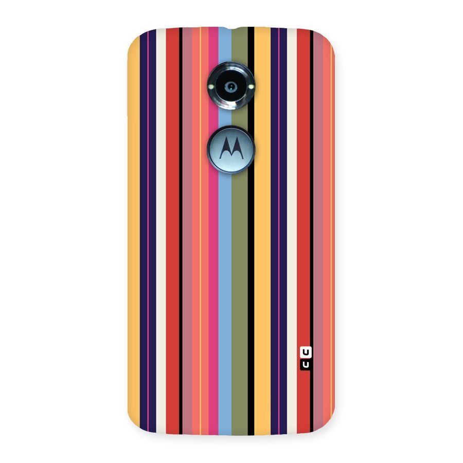 Wrapping Stripes Back Case for Moto X 2nd Gen