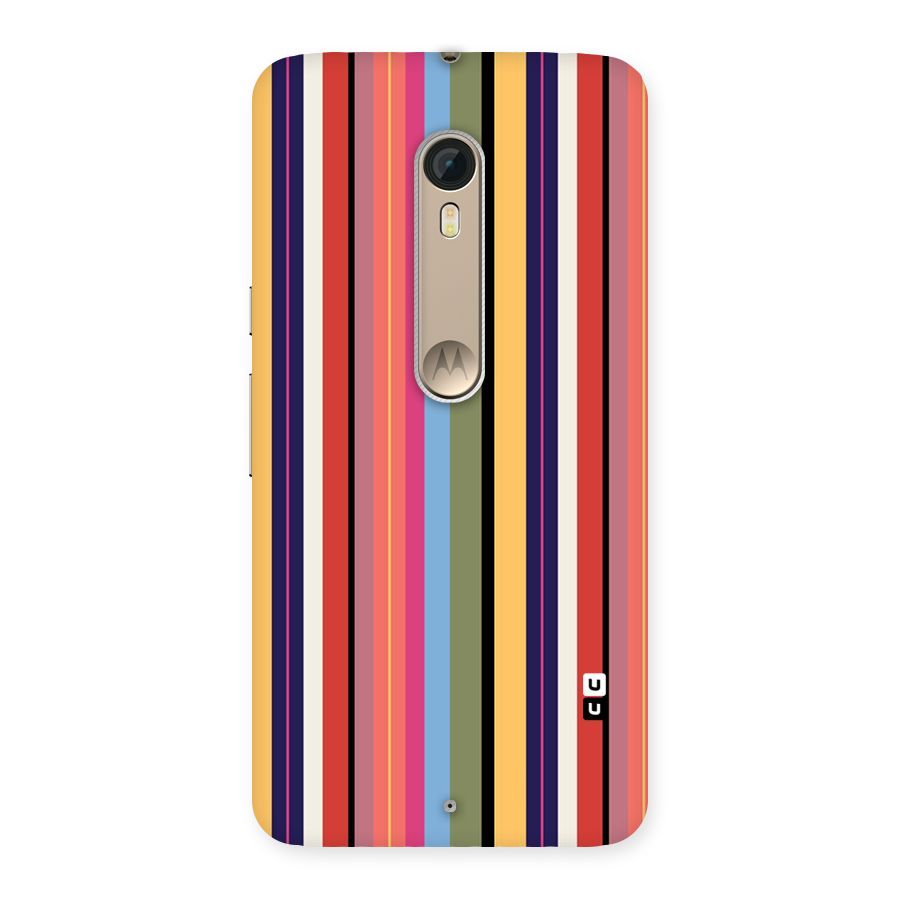Wrapping Stripes Back Case for Motorola Moto X Style