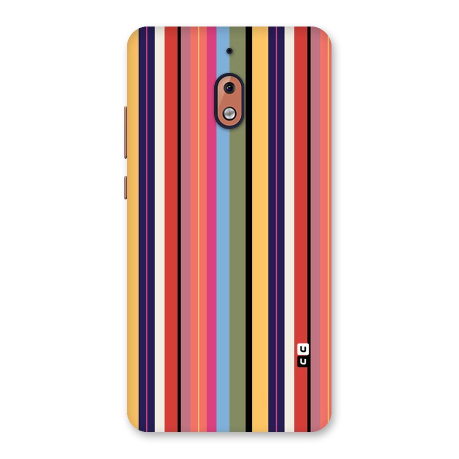 Wrapping Stripes Back Case for Nokia 2.1