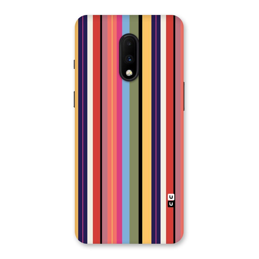 Wrapping Stripes Back Case for OnePlus 7