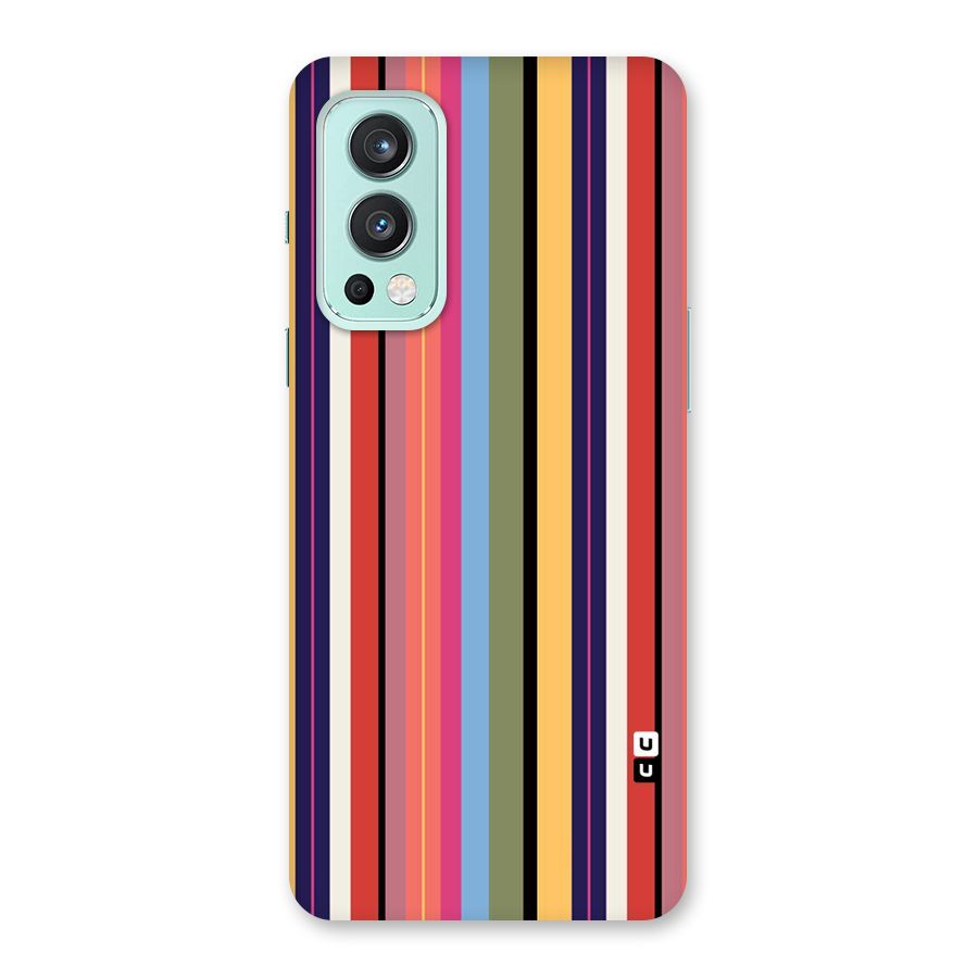 Wrapping Stripes Back Case for OnePlus Nord 2 5G