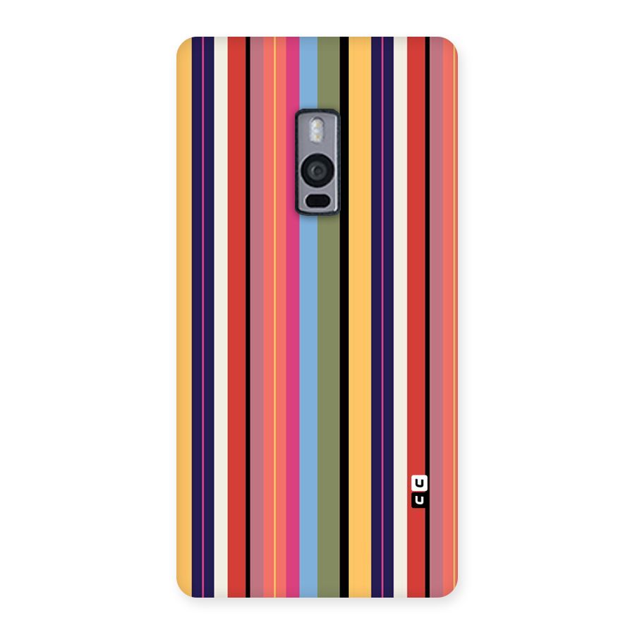 Wrapping Stripes Back Case for OnePlus Two