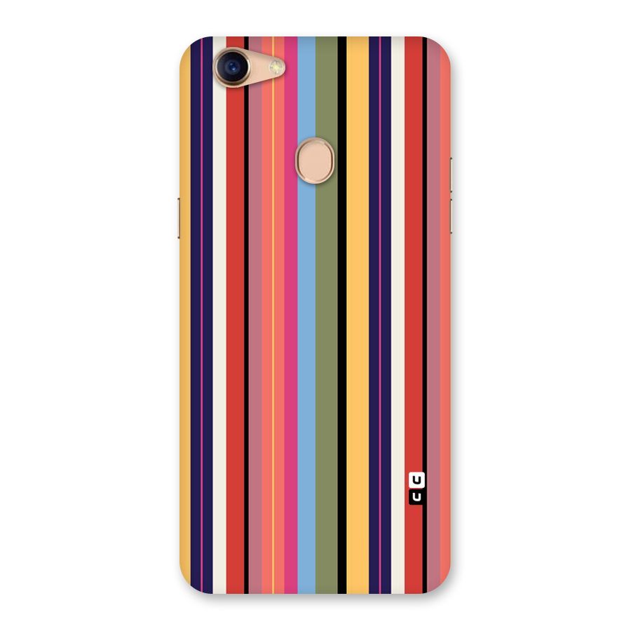 Wrapping Stripes Back Case for Oppo F5 Youth