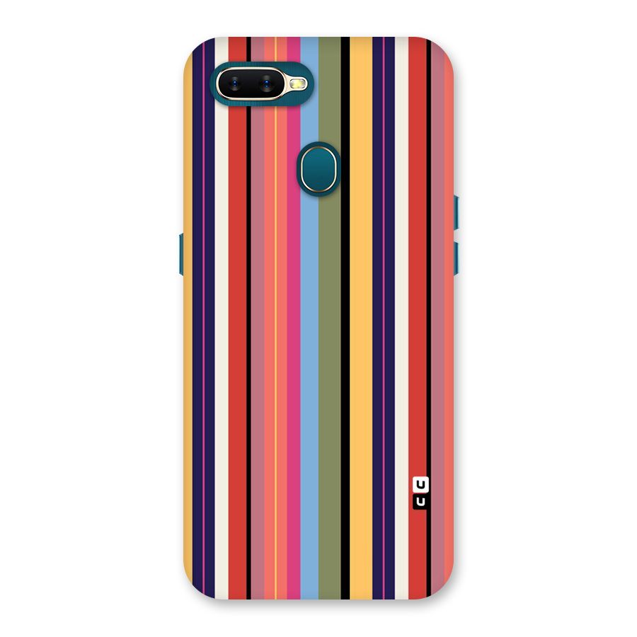Wrapping Stripes Back Case for Oppo A11k