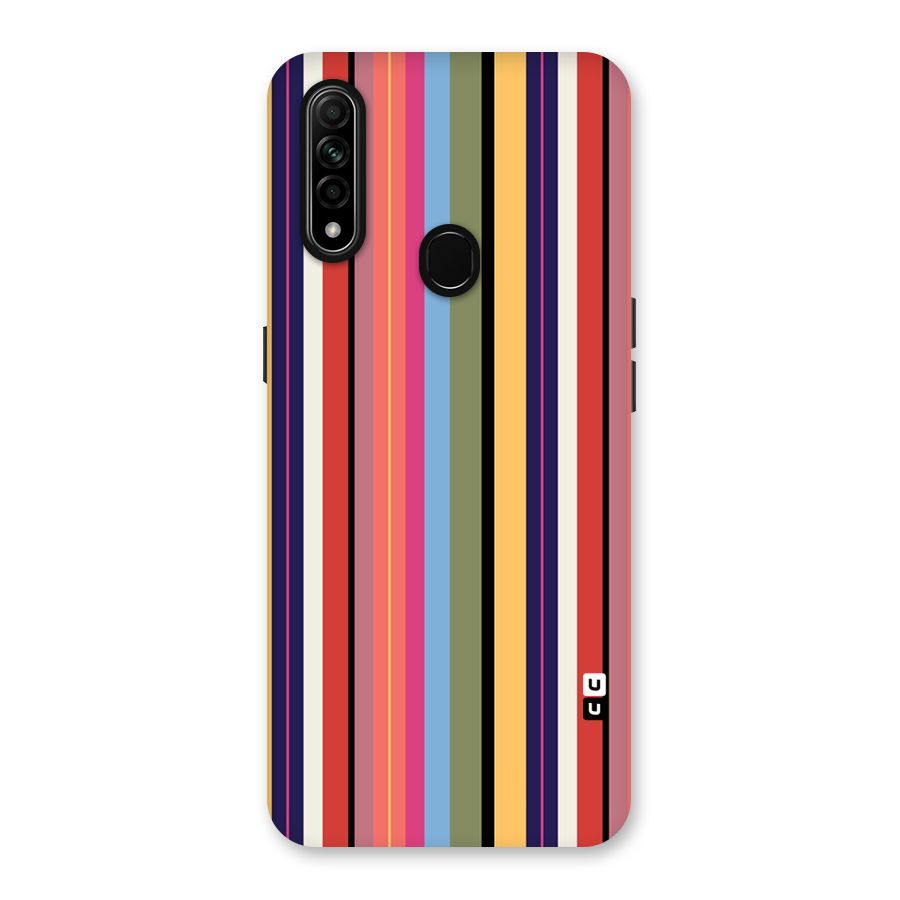Wrapping Stripes Back Case for Oppo A31