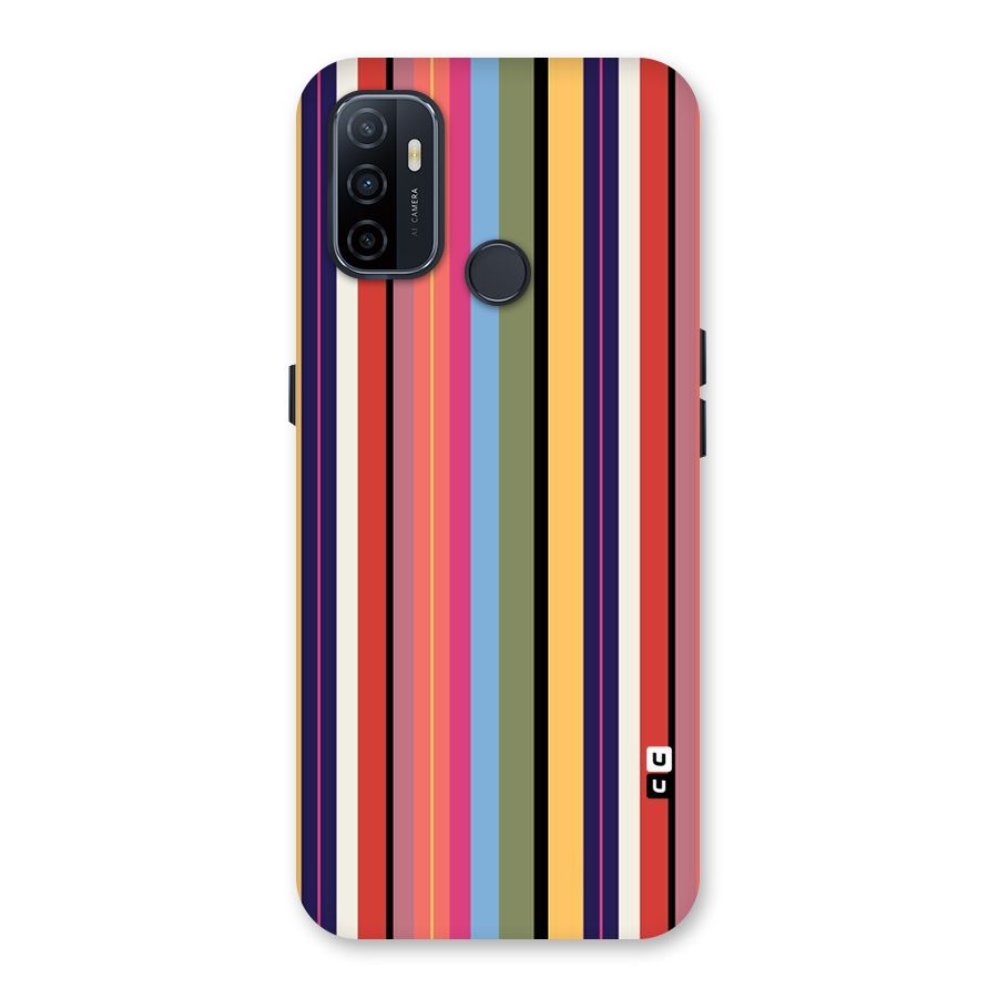 Wrapping Stripes Back Case for Oppo A32