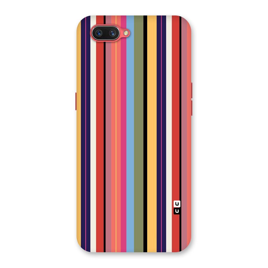 Wrapping Stripes Back Case for Oppo A3s