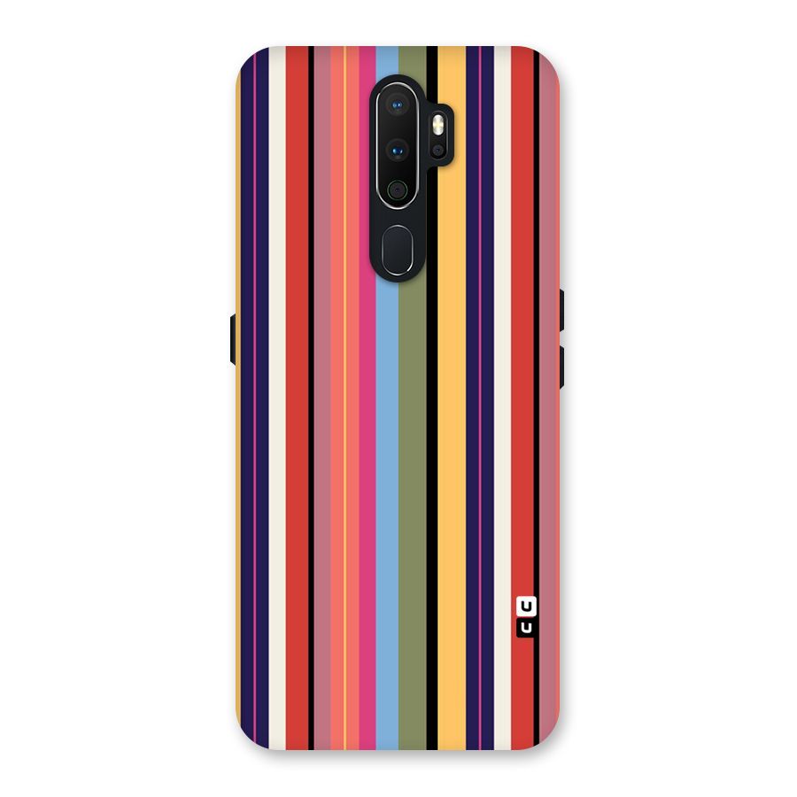 Wrapping Stripes Back Case for Oppo A5 (2020)