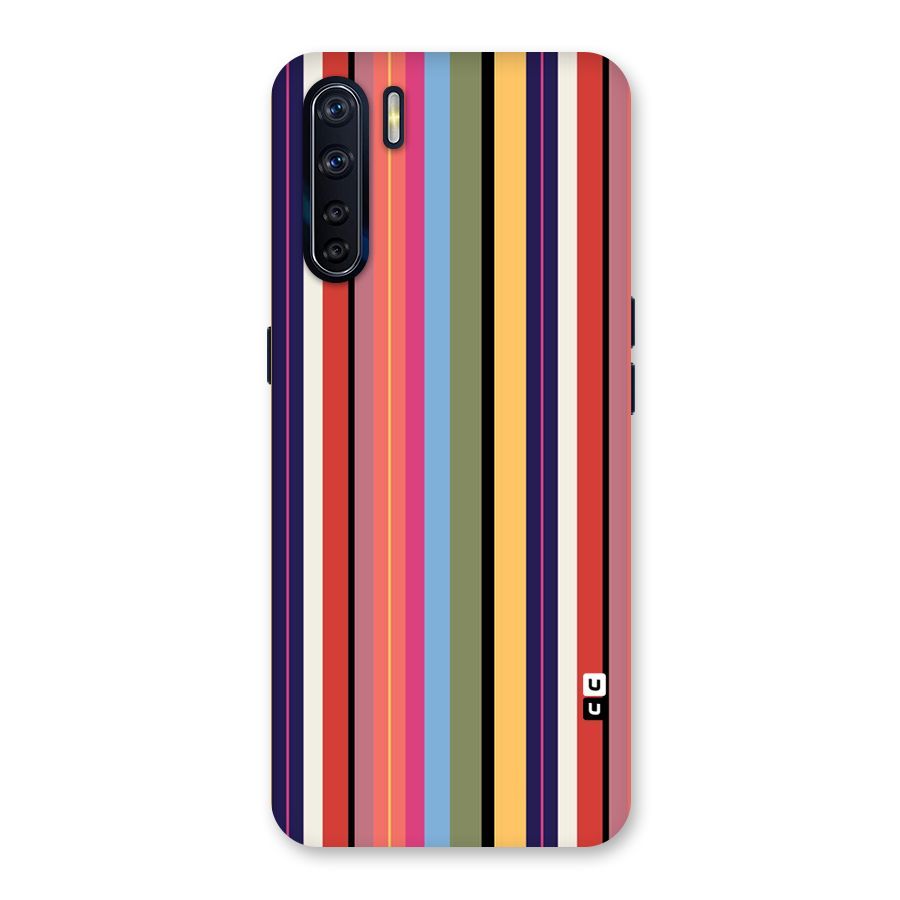 Wrapping Stripes Back Case for Oppo F15