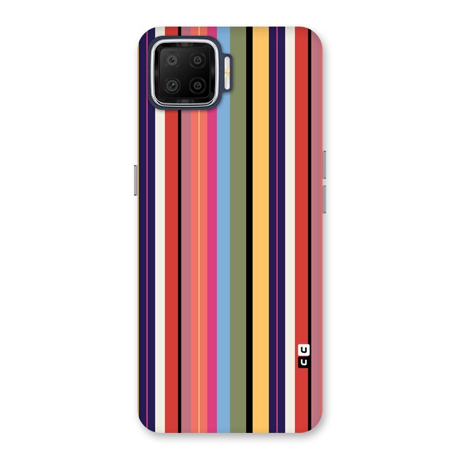 Wrapping Stripes Back Case for Oppo F17