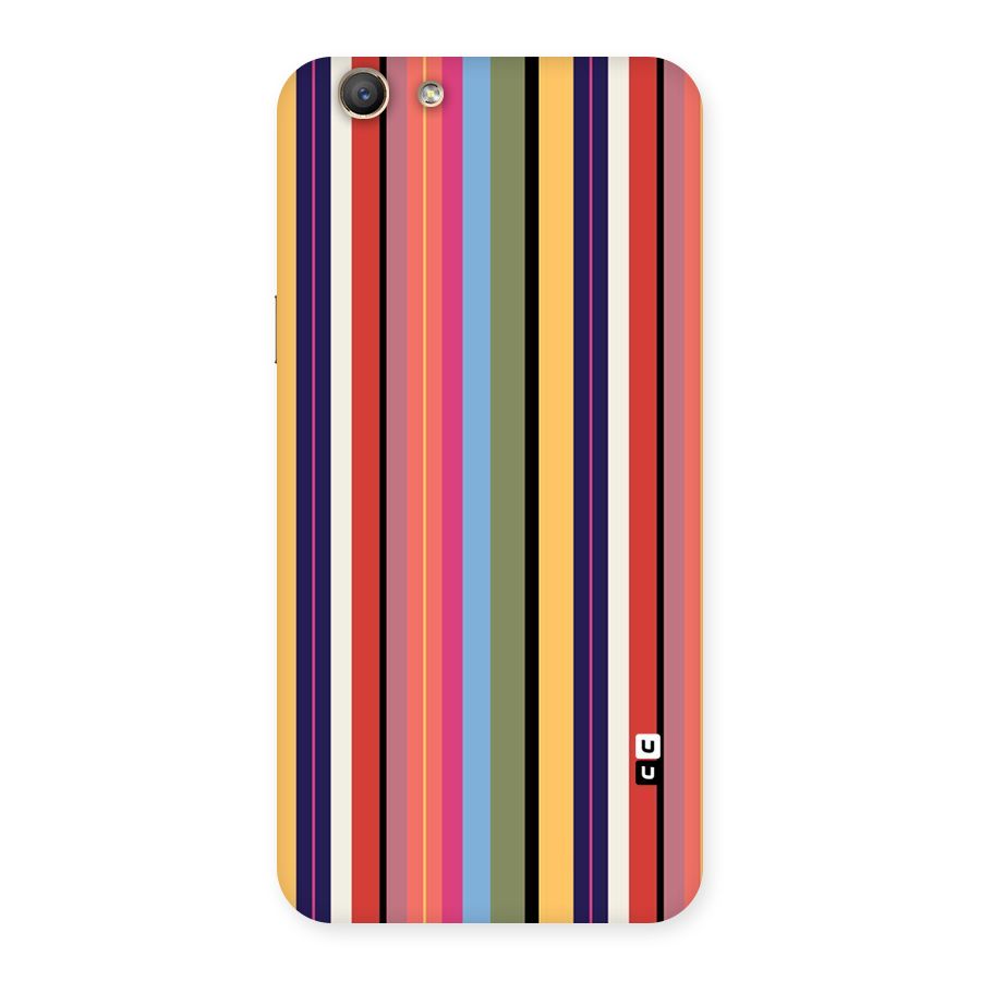 Wrapping Stripes Back Case for Oppo F1s