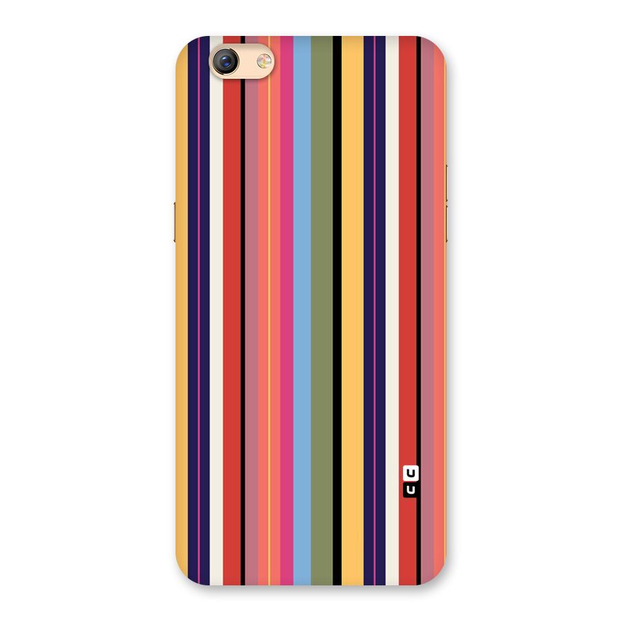 Wrapping Stripes Back Case for Oppo F3 Plus