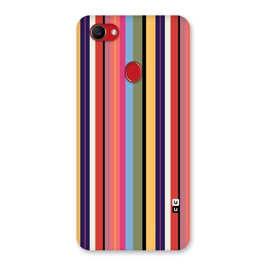 Wrapping Stripes Back Case for Oppo F7