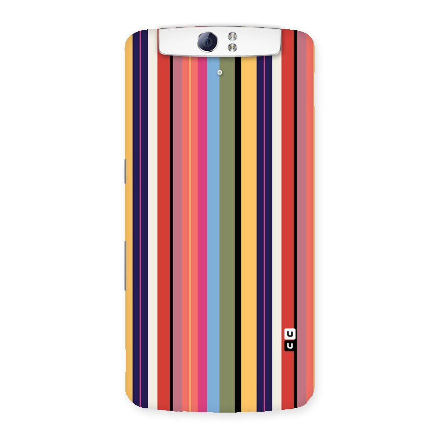 Wrapping Stripes Back Case for Oppo N1