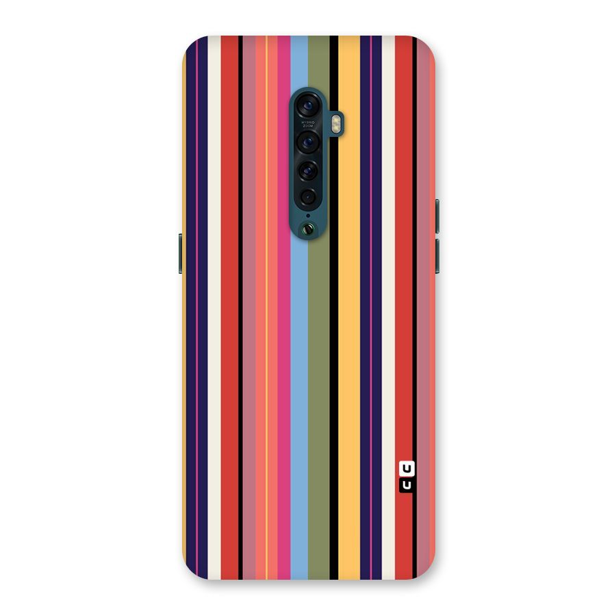 Wrapping Stripes Back Case for Oppo Reno2