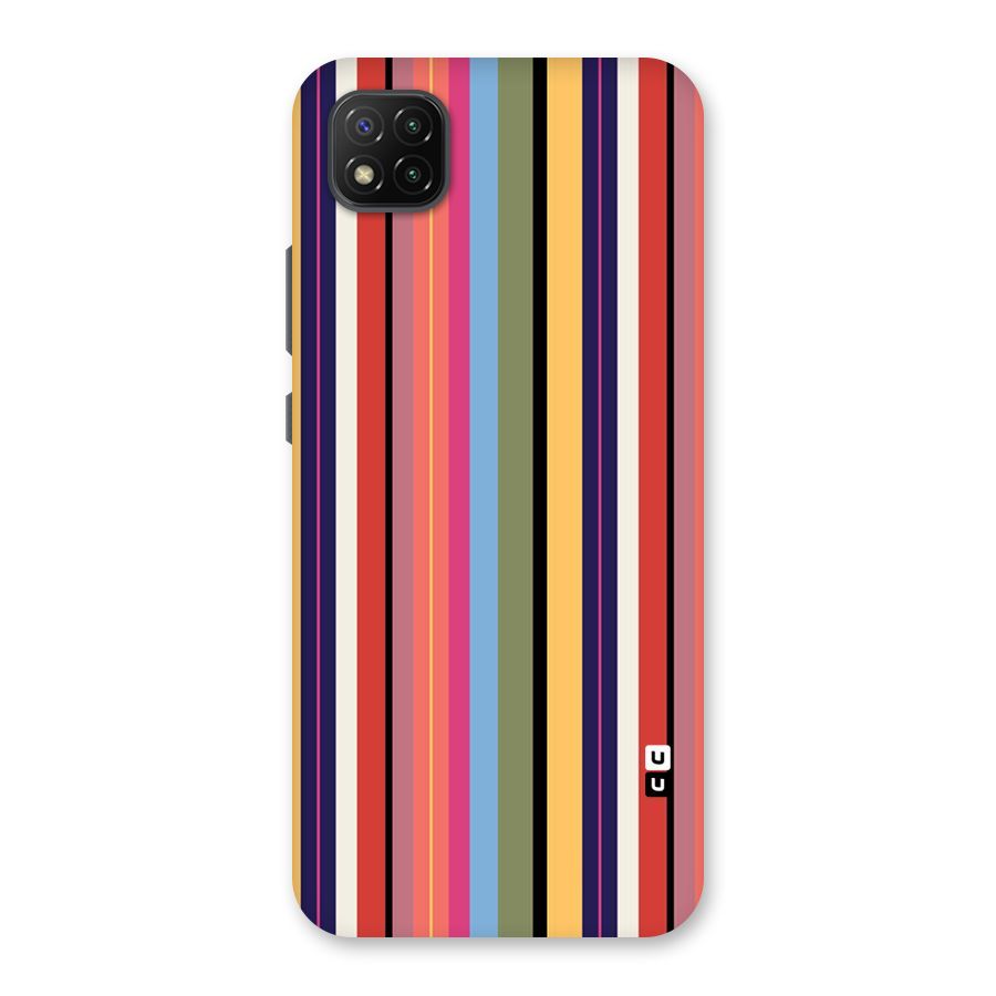 Wrapping Stripes Back Case for Poco C3